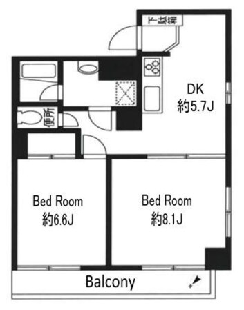 日神パレステージ東長崎の物件間取画像